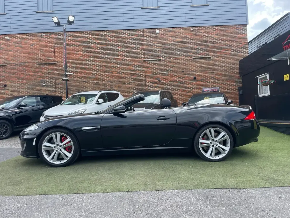 Used Jaguar XKR 510 HP (375 kW) 2013 Black Cabriolet