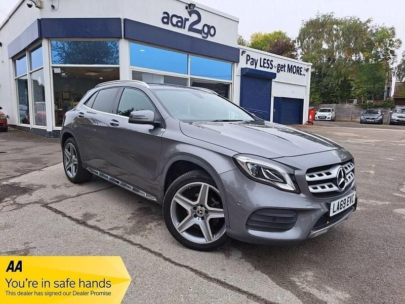 Grey Used 2019 Mercedes GLA180 AMG line SUV | £17,498 (Fair price) - Image 1/3