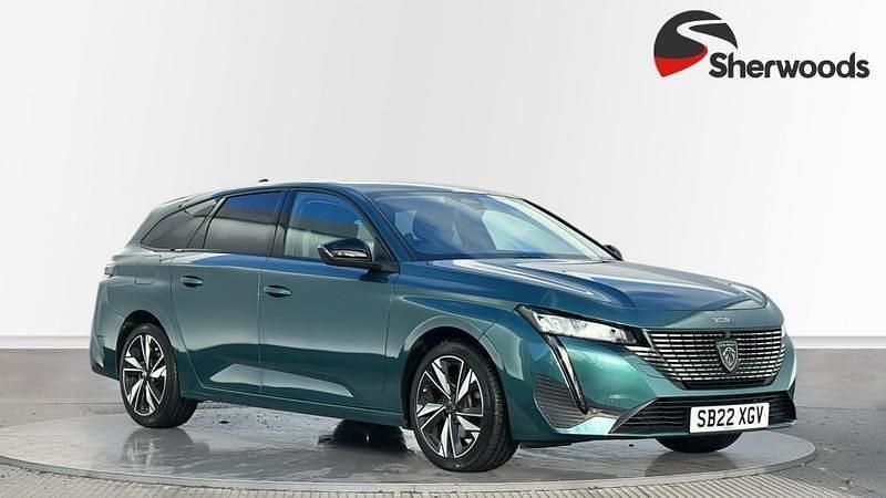 Blue Used 2022 Peugeot 308 SW Allure Estate | £18,699 - Image 1/4