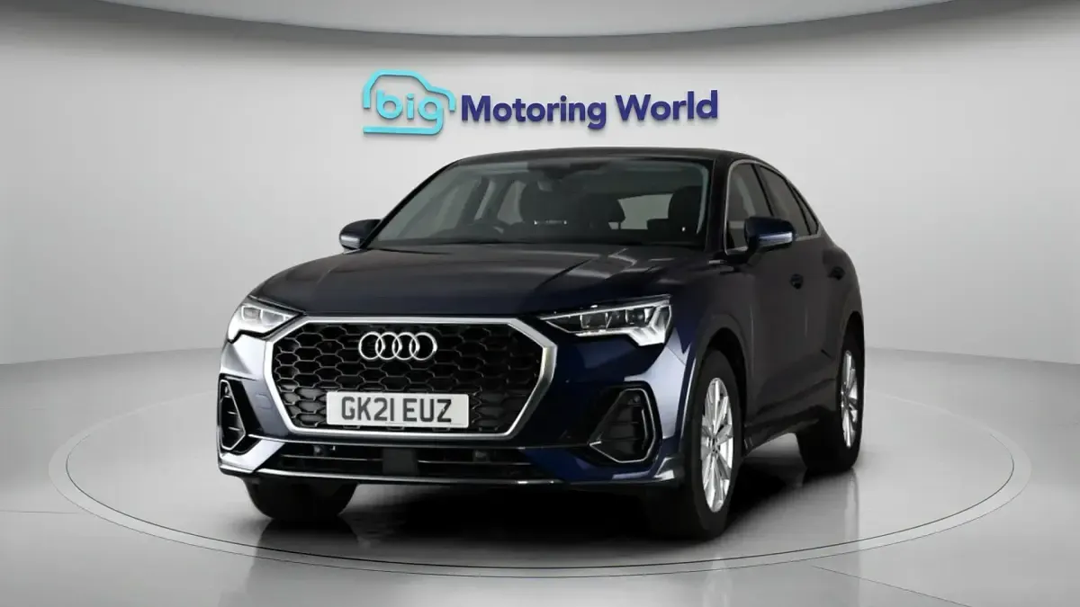 Used Audi Q3 Sportback Sport 150 HP (110 kW) 2021 Blue SUV