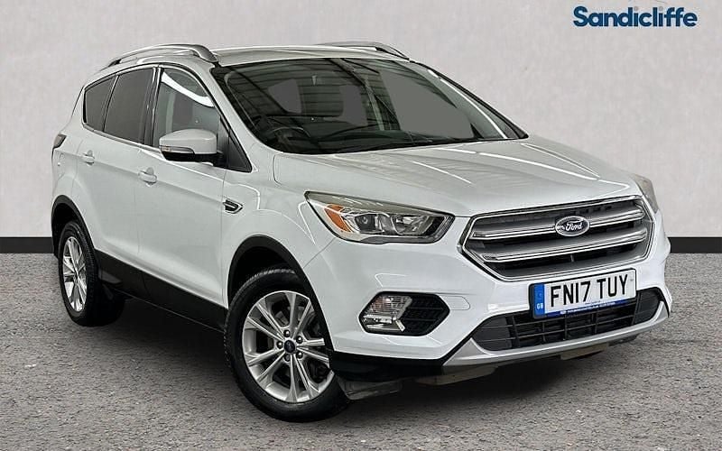 White Used 2017 Ford Kuga Titanium SUV | £10,599 (Fair price) - Image 1/4