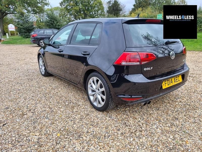Used VW Golf VII GT 2014 Black Hatchback