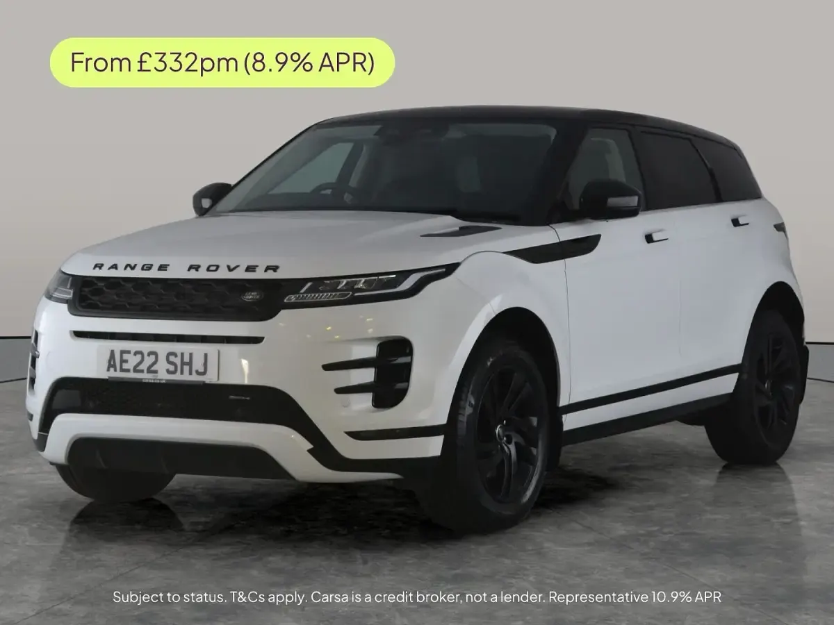 Begagnad Land Rover Range Rover evoque R-Dynamic 2022 Vit SUV