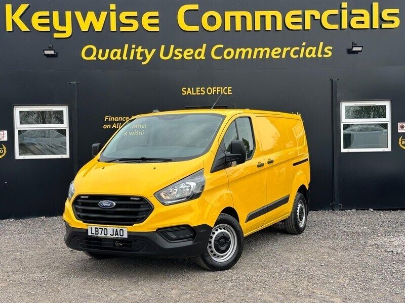 Yellow Used 2021 Ford Transit Custom S | £12,490 (Good price) - Image 1/2