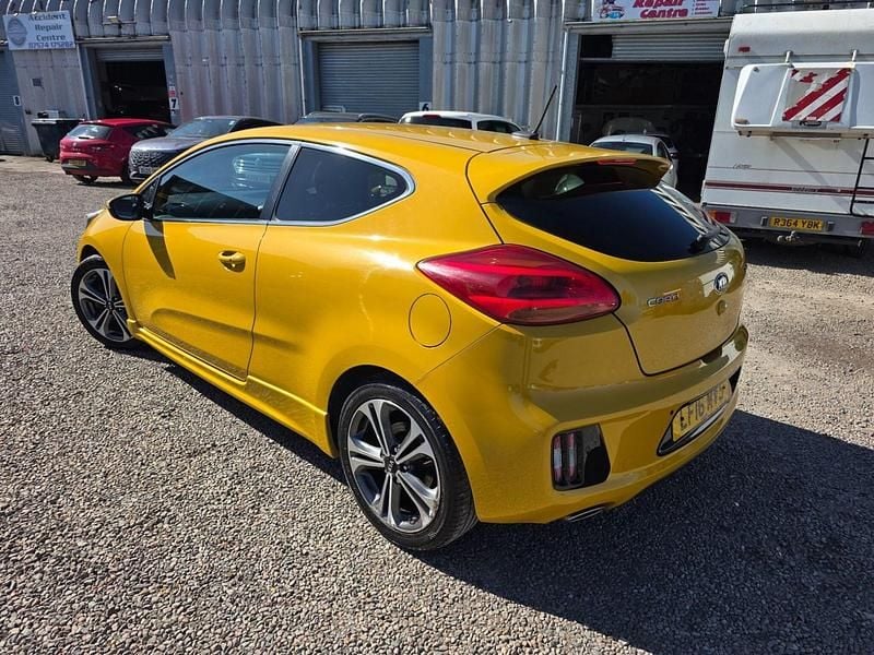 Used Kia ProCeed GT-Line 2016 Yellow Hatchback