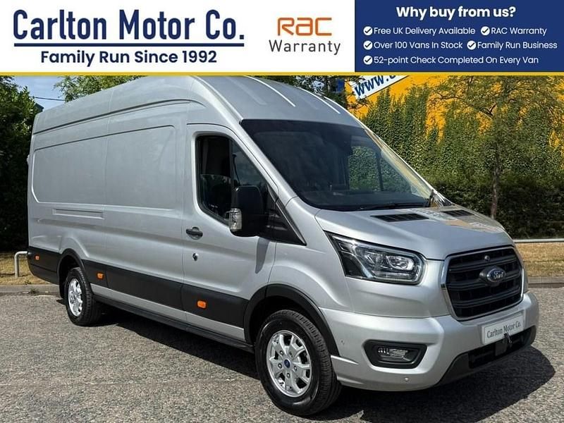Silver Used 2022 Ford Transit Limited Van | £16,950 (Expensive) - Image 1/3