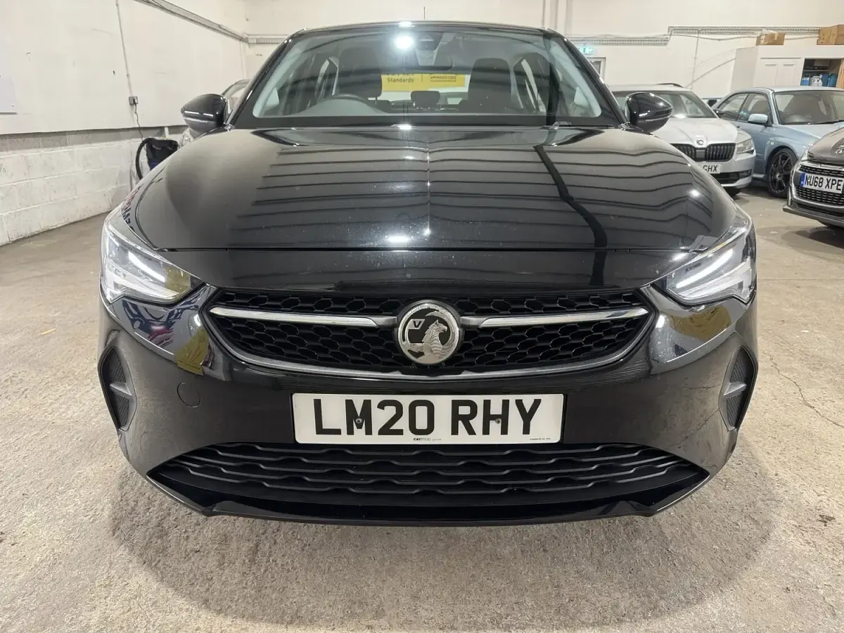 Used Vauxhall Corsa 75 HP (55 kW) 2020 Black Hatchback