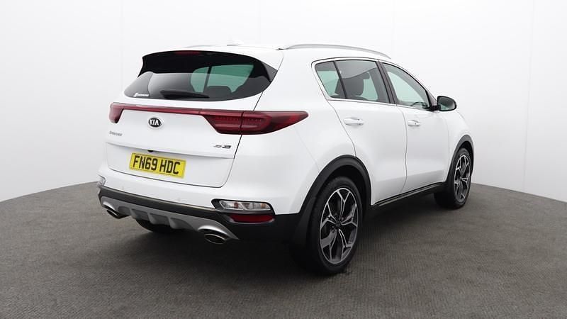 Used Kia Sportage GT-Line 174 HP (127 kW) 2019 White SUV