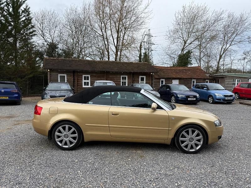 Used Audi A4 Cabriolet Sport 220 HP (161 kW) 2003 Yellow Cabriolet
