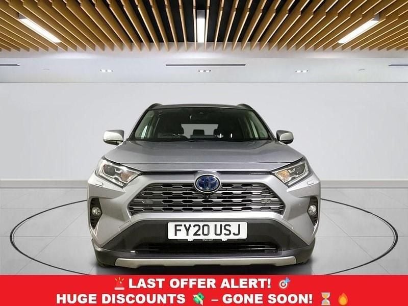 Silver Used 2020 Toyota RAV4 Hybrid SUV | £17,299 (A bit pricey) - Image 1/3