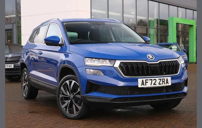 Used Skoda Karoq SE L 147 HP (108 kW) 2022 Energy blue SUV