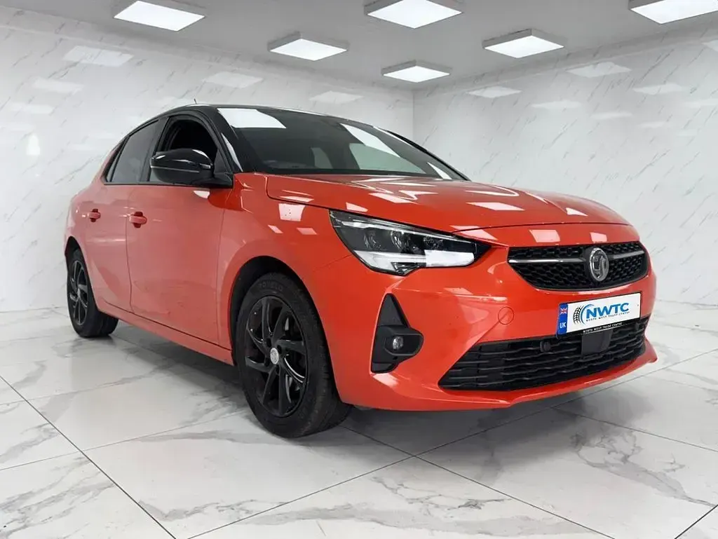 Used Vauxhall Corsa SRi 100 HP (73 kW) 2020 Orange Hatchback