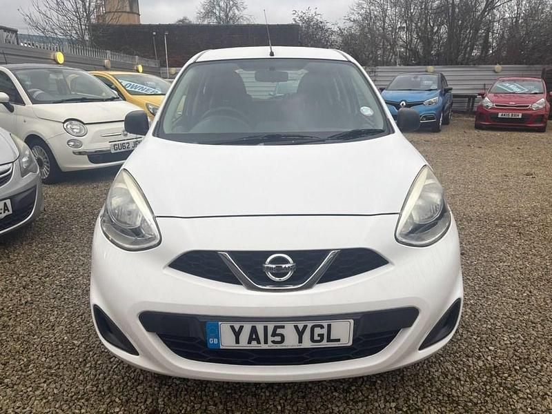 Used Nissan Micra Visia 80 HP (58 kW) 2015 White Hatchback