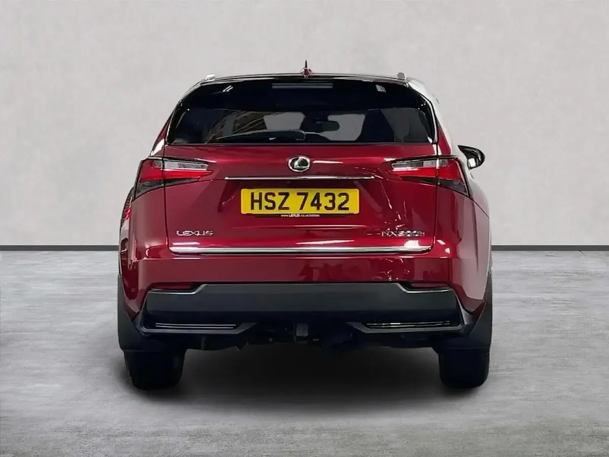 Used Lexus NX300h 197 HP (144 kW) 2016 Red SUV