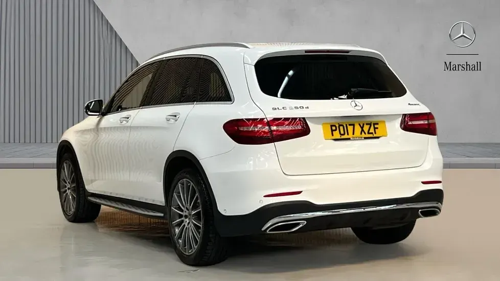 Used Mercedes GLC250 AMG Line Premium 204 HP (150 kW) 2017 White SUV