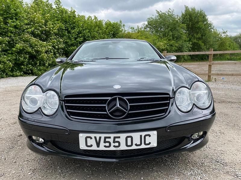 Used Mercedes SL500 2005 Black Cabriolet