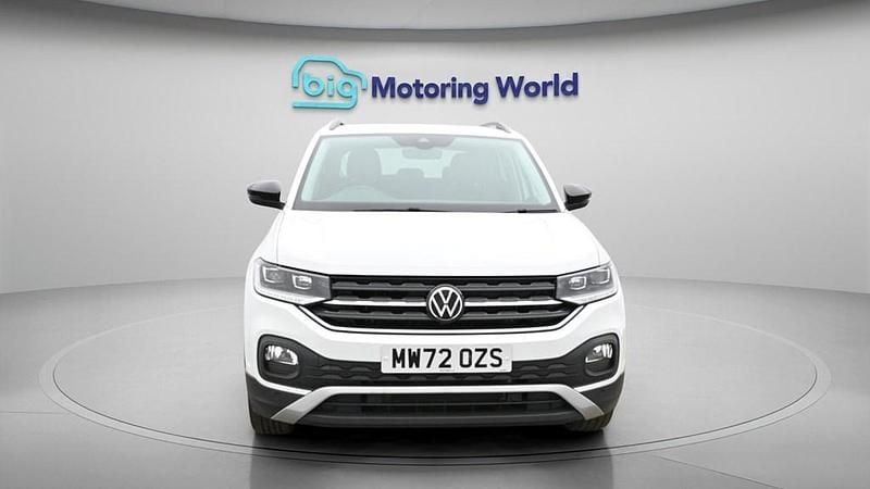 Used VW T-Cross Black Edition 110 HP (80 kW) 2022 White SUV