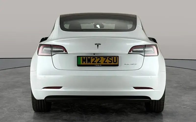 Used Tesla Model 3 Long Range AWD 366 kW (498 HP) 2022 White Sedan