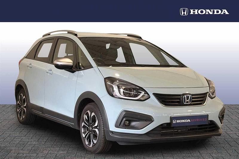 Used Honda Jazz Hybrid 109 HP (80 kW) 2021 Blue Hatchback
