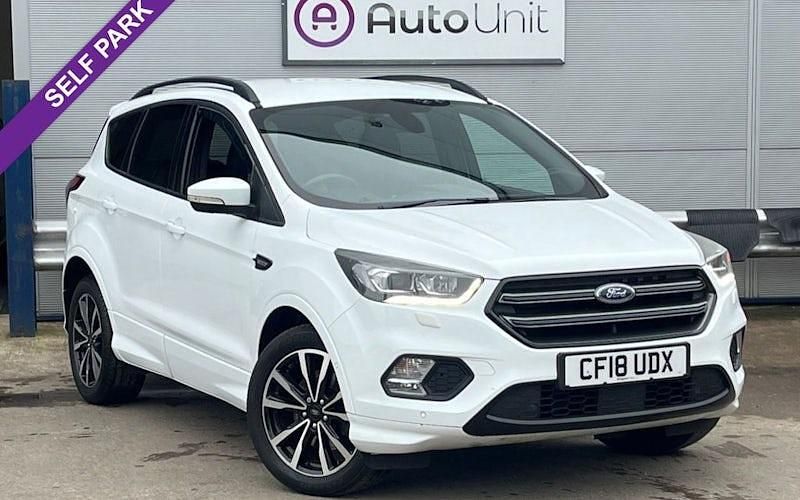 Used Ford Kuga ST-Line 120 HP (88 kW) 2018 White SUV