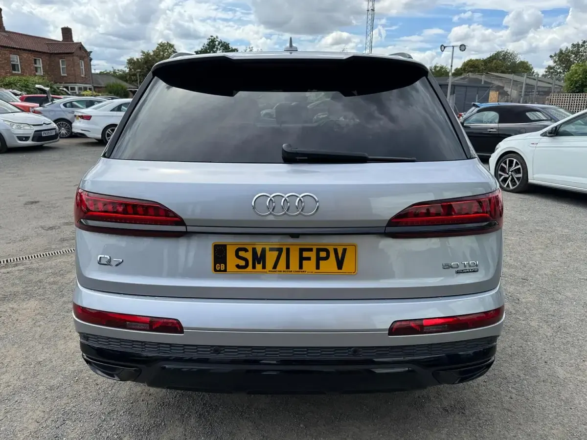 Used Audi Q7 Black Edition 2022 Silver SUV