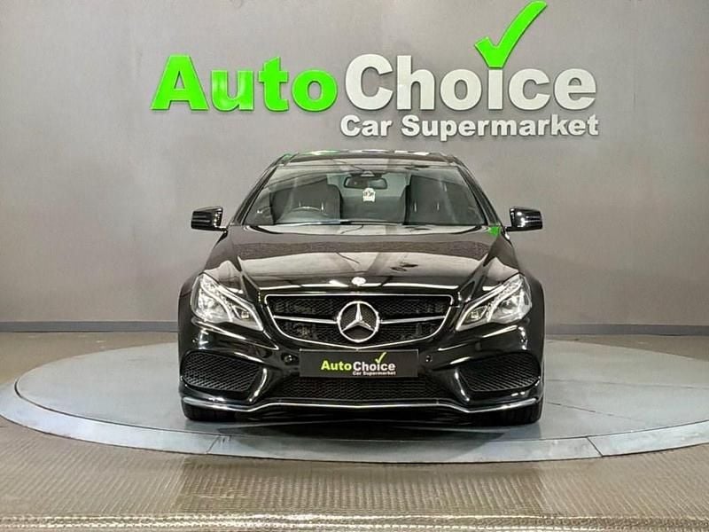 Used Mercedes E350 AMG line 258 HP (189 kW) 2017 Black Coupe