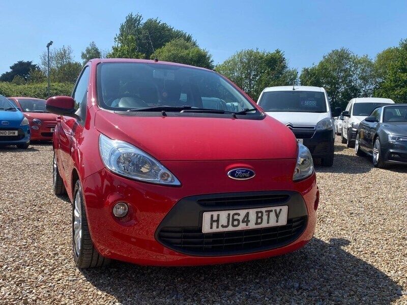 Red Used 2014 Ford Ka Zetec Hatchback | £3,500 (Fair price) - Image 1/4