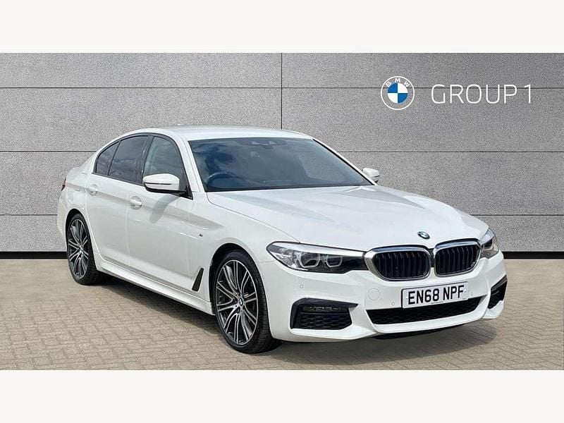 White Used 2019 BMW 540 M Sport Sedan | £26,295 (Good price) - Image 1/4