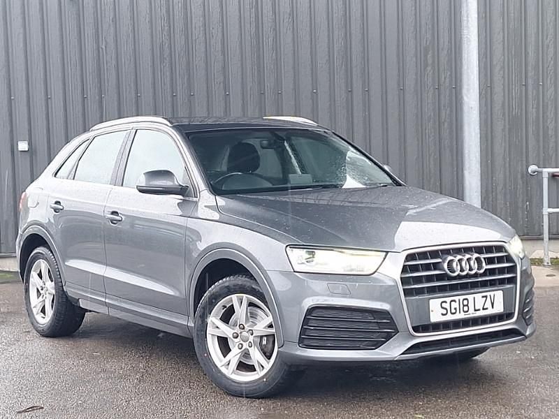 Grey Used 2018 Audi Q3 Sport SUV | £12,998 (Fair price) - Image 1/4