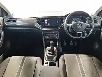 Used VW T-Roc Design 115 HP (84 kW) 2019 White SUV