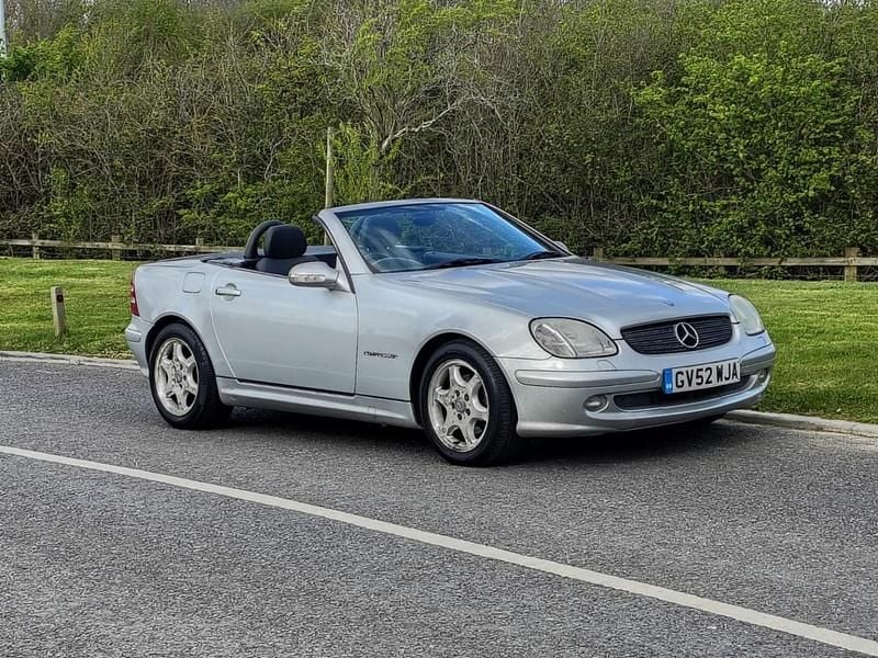Used Mercedes SLK230 2002 Silver Cabriolet