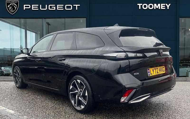 Used Peugeot 308 SW Allure Premium 131 HP (96 kW) 2023 Black Estate