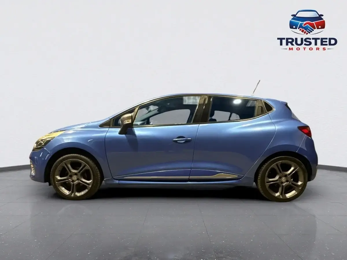 Used Renault Clio GT-Line 120 HP (88 kW) 2013 Blue Hatchback