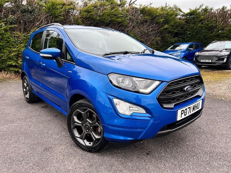 Used Ford Ecosport ST-Line 125 HP (91 kW) 2021 Blue SUV