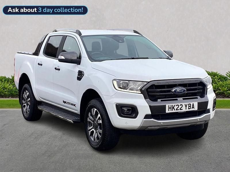 White Used 2022 Ford Ranger Wildtrack Pickup | £20,500 (Good price) - Image 1/4