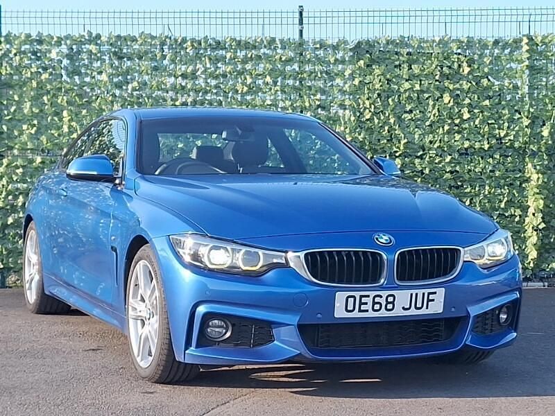Used BMW 420 M Sport 184 HP (135 kW) 2018 Blue Coupe