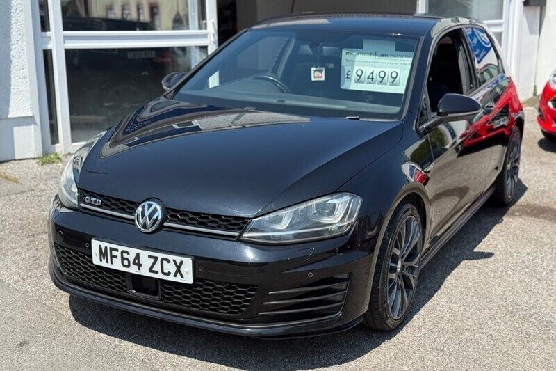 Black Used 2014 VW Golf VII GTD Hatchback | £9,499 (A bit pricey) - Image 1/1