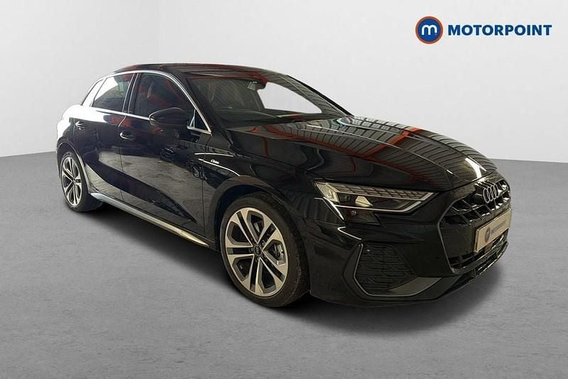 Used Audi A3 e-tron S-Line 2025 Black Hatchback