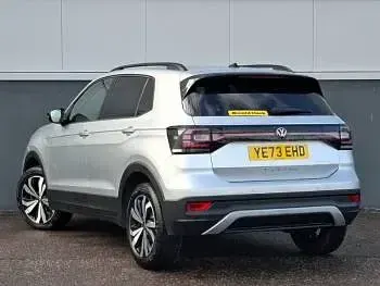 Used VW T-Cross Black Edition 110 HP (80 kW) 2024 Silver SUV