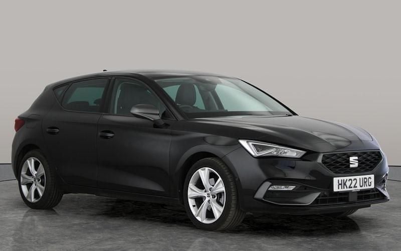 Used Seat Leon FR 131 HP (96 kW) 2022 Black Hatchback
