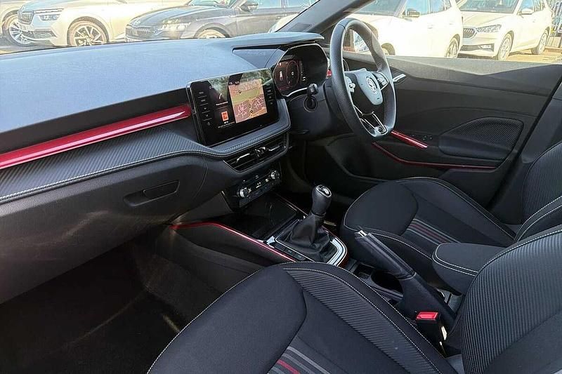 Used Skoda 110 R Monte Carlo 81 HP (59 kW) 2023 Velvet red metallic body / black magic pearl effect roof Hatchback