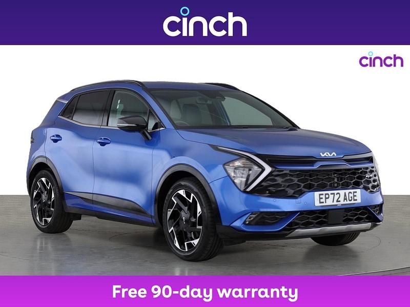 Blue Used 2022 Kia Sportage GT-Line SUV | £21,599 (Fair price) - Image 1/3