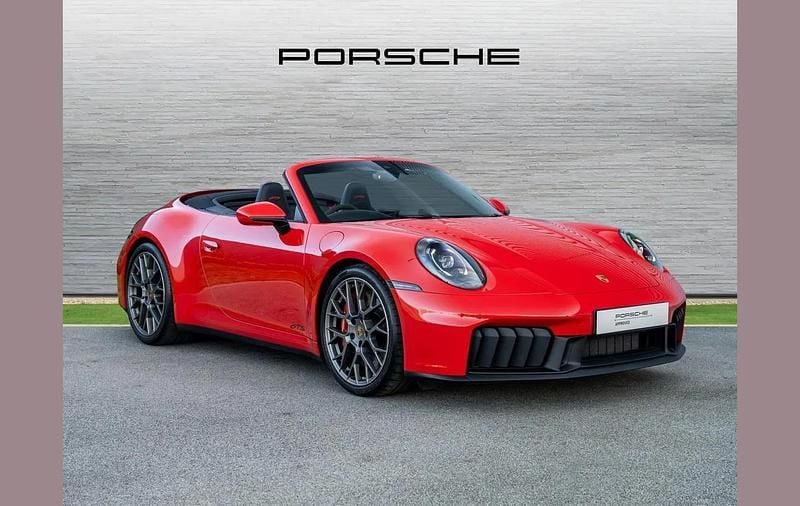 New Porsche 911 534 HP (392 kW) 2025 Red Cabriolet