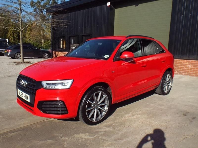 Used Audi Q3 S-line plus 180 HP (132 kW) 2015 Red SUV