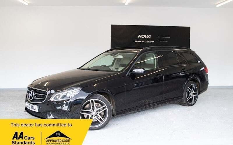 Black Used 2015 Mercedes E350 Premium Estate | £11,735 (Fair price) - Image 1/4