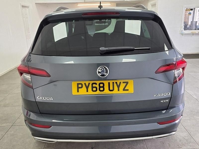 Used Skoda Karoq SportLine 150 HP (110 kW) 2019 Grey SUV