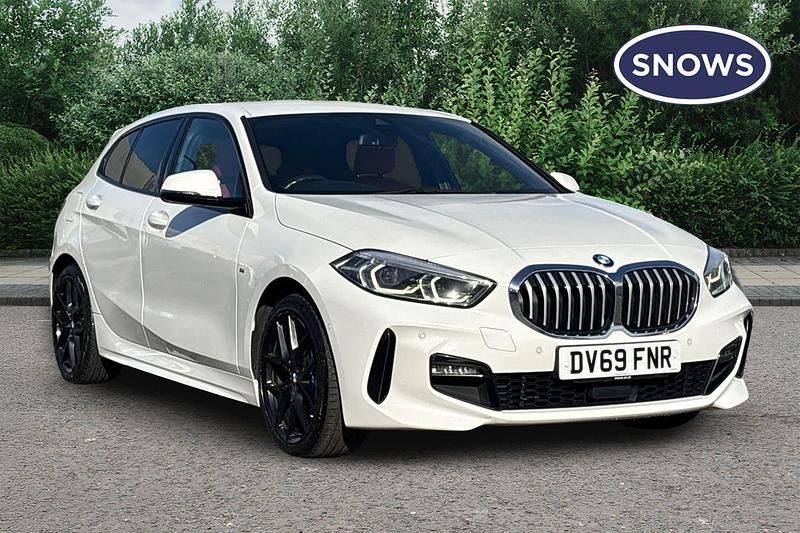 Used BMW 118 M Sport 140 HP (102 kW) 2019 White Hatchback