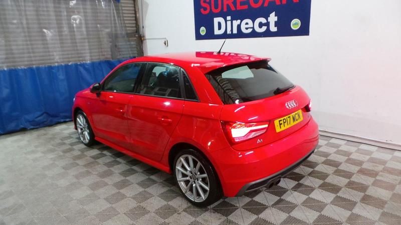 Used Audi A1 S-Line 2017 Red Hatchback