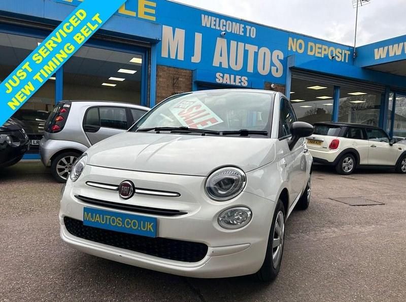 Used Fiat 500 Pop 69 HP (50 kW) 2016 White Hatchback