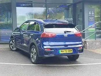 Used Kia e-Niro 150 kW (204 HP) 2021 Blue SUV